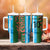Custom Bangladesh and Argentina Football Half Style Tumbler With Handle