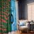 Custom Bangladesh and Argentina Football Half Style Window Curtain