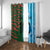 Custom Bangladesh and Argentina Football Half Style Window Curtain