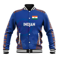 Custom Indian Bengal Tiger Cricket Baseball Jacket