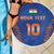 Custom Indian Bengal Tiger Cricket Beach Blanket