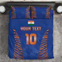 Custom Indian Bengal Tiger Cricket Bedding Set