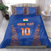 Custom Indian Bengal Tiger Cricket Bedding Set