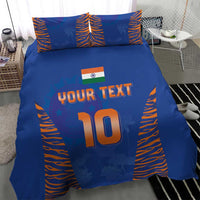 Custom Indian Bengal Tiger Cricket Bedding Set
