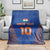 Custom Indian Bengal Tiger Cricket Blanket