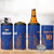 Custom Indian Bengal Tiger Cricket 4 in 1 Can Cooler Tumbler