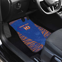 Custom Indian Bengal Tiger Cricket Car Mats