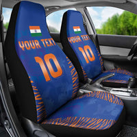 Custom Indian Bengal Tiger Cricket Car Seat Cover