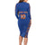 Custom Indian Bengal Tiger Cricket Family Matching Long Sleeve Bodycon Dress and Hawaiian Shirt