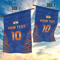 Custom Indian Bengal Tiger Cricket Garden Flag