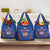 Custom Indian Bengal Tiger Cricket Grocery Bag