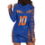 Custom Indian Bengal Tiger Cricket Hoodie Dress