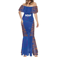 Custom Indian Bengal Tiger Cricket Mermaid Dress