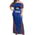 Custom Indian Bengal Tiger Cricket Off Shoulder Maxi Dress