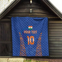 Custom Indian Bengal Tiger Cricket Quilt