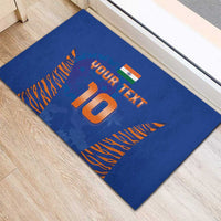 Custom Indian Bengal Tiger Cricket Rubber Doormat