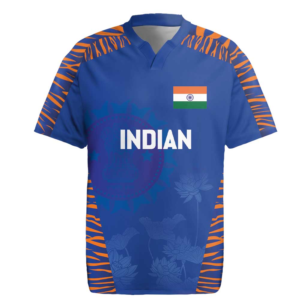 Custom Indian Bengal Tiger Cricket Rugby Jersey