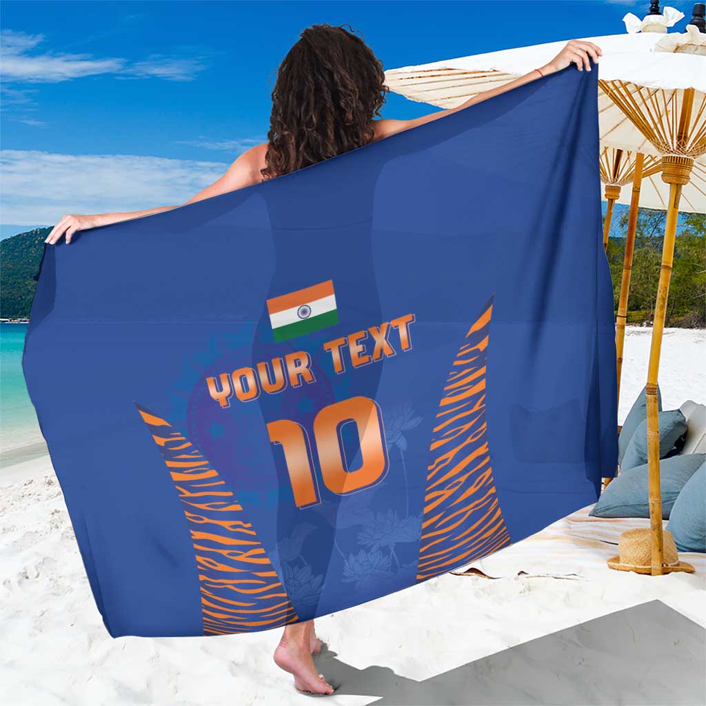 Custom Indian Bengal Tiger Cricket Sarong