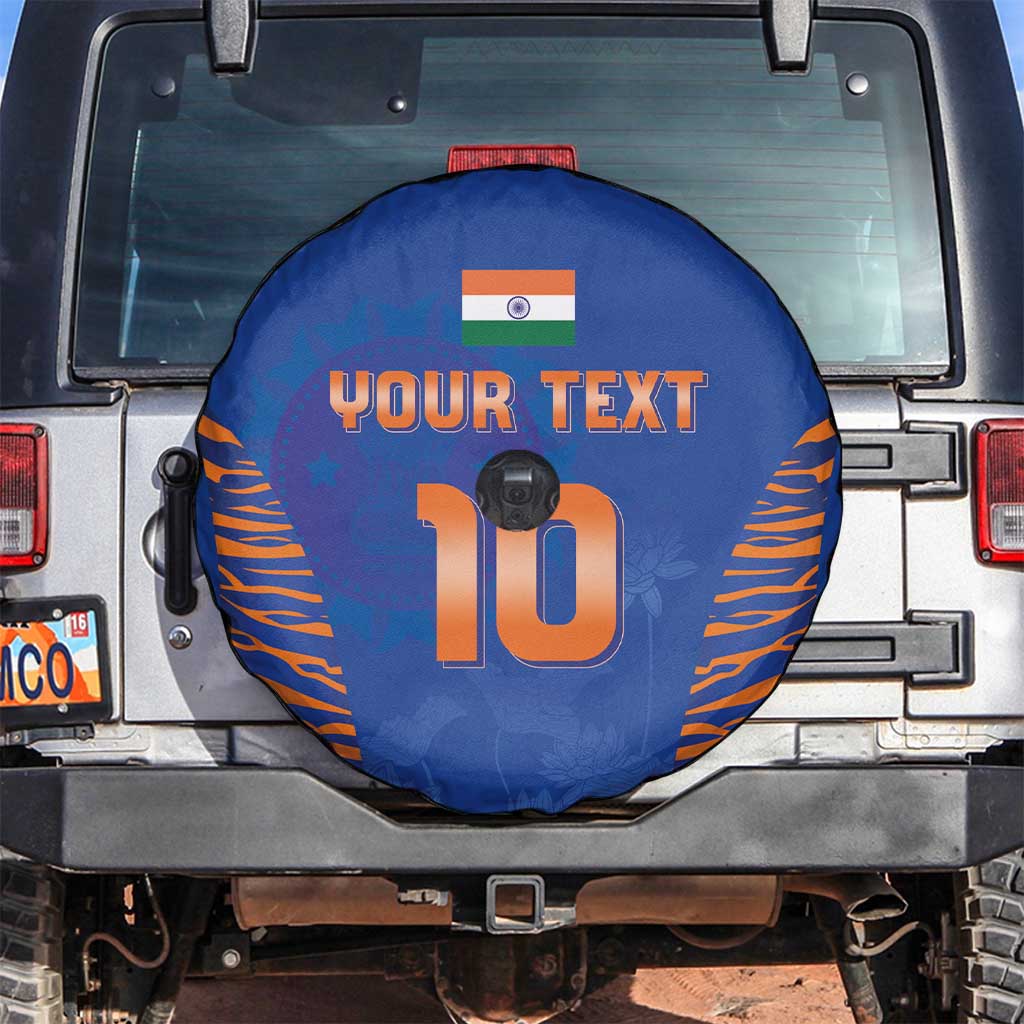 Custom Indian Bengal Tiger Cricket Spare Tire Cover