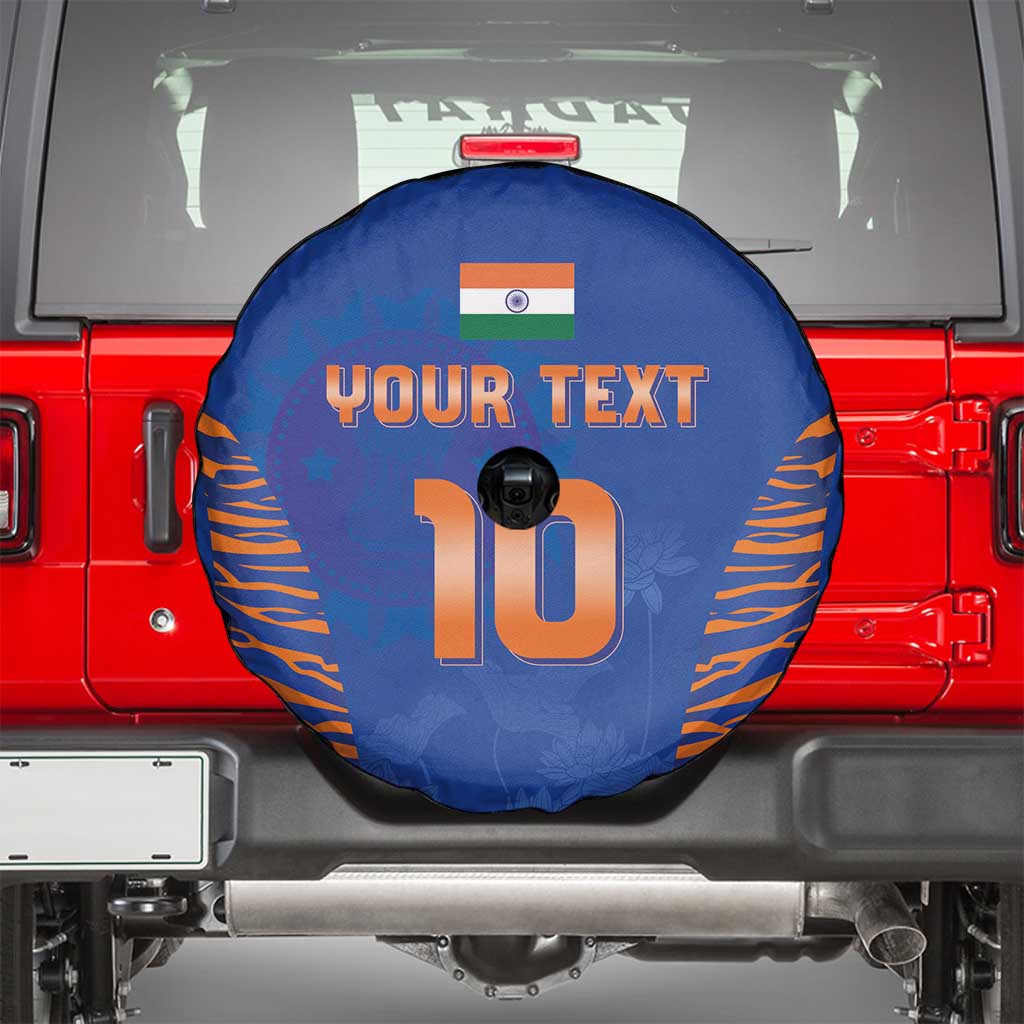 Custom Indian Bengal Tiger Cricket Spare Tire Cover