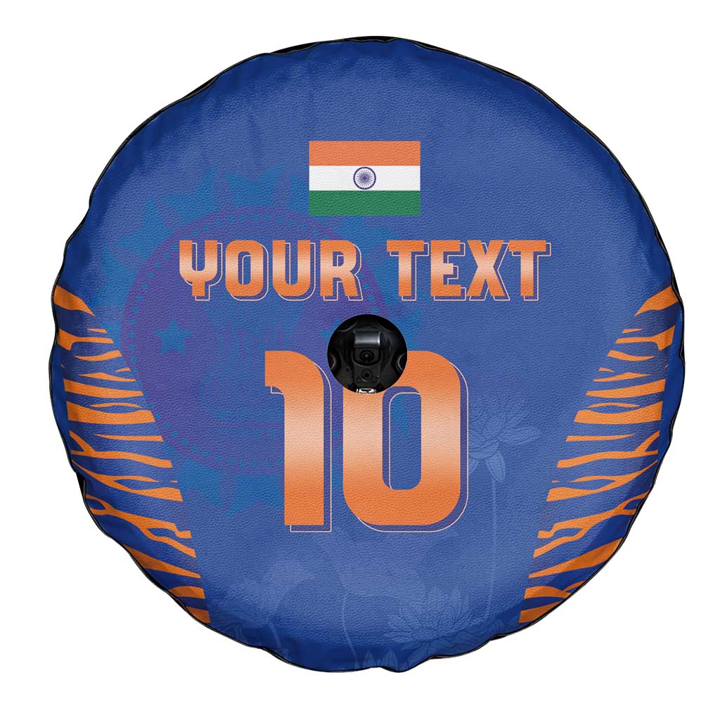 Custom Indian Bengal Tiger Cricket Spare Tire Cover