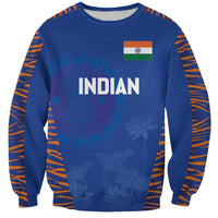 Custom Indian Bengal Tiger Cricket Sweatshirt