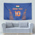 Custom Indian Bengal Tiger Cricket Tapestry