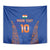 Custom Indian Bengal Tiger Cricket Tapestry