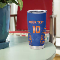 Custom Indian Bengal Tiger Cricket Tumbler Cup