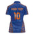 Custom Indian Bengal Tiger Cricket Women Polo Shirt