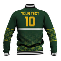 Custom Pakistan Men in Green Cricket-The Super Stars Baseball Jacket