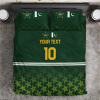 Custom Pakistan Men in Green Cricket-The Super Stars Bedding Set