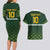Custom Pakistan Men in Green Cricket-The Super Stars Couples Matching Long Sleeve Bodycon Dress and Hawaiian Shirt