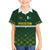 Custom Pakistan Men in Green Cricket-The Super Stars Family Matching Off The Shoulder Long Sleeve Dress and Hawaiian Shirt