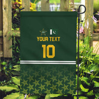 Custom Pakistan Men in Green Cricket-The Super Stars Garden Flag