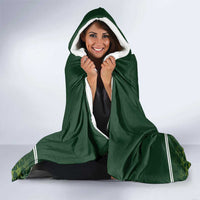 Custom Pakistan Men in Green Cricket-The Super Stars Hooded Blanket