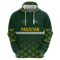 Custom Pakistan Men in Green Cricket-The Super Stars Hoodie