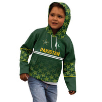 Custom Pakistan Men in Green Cricket-The Super Stars Kid Hoodie