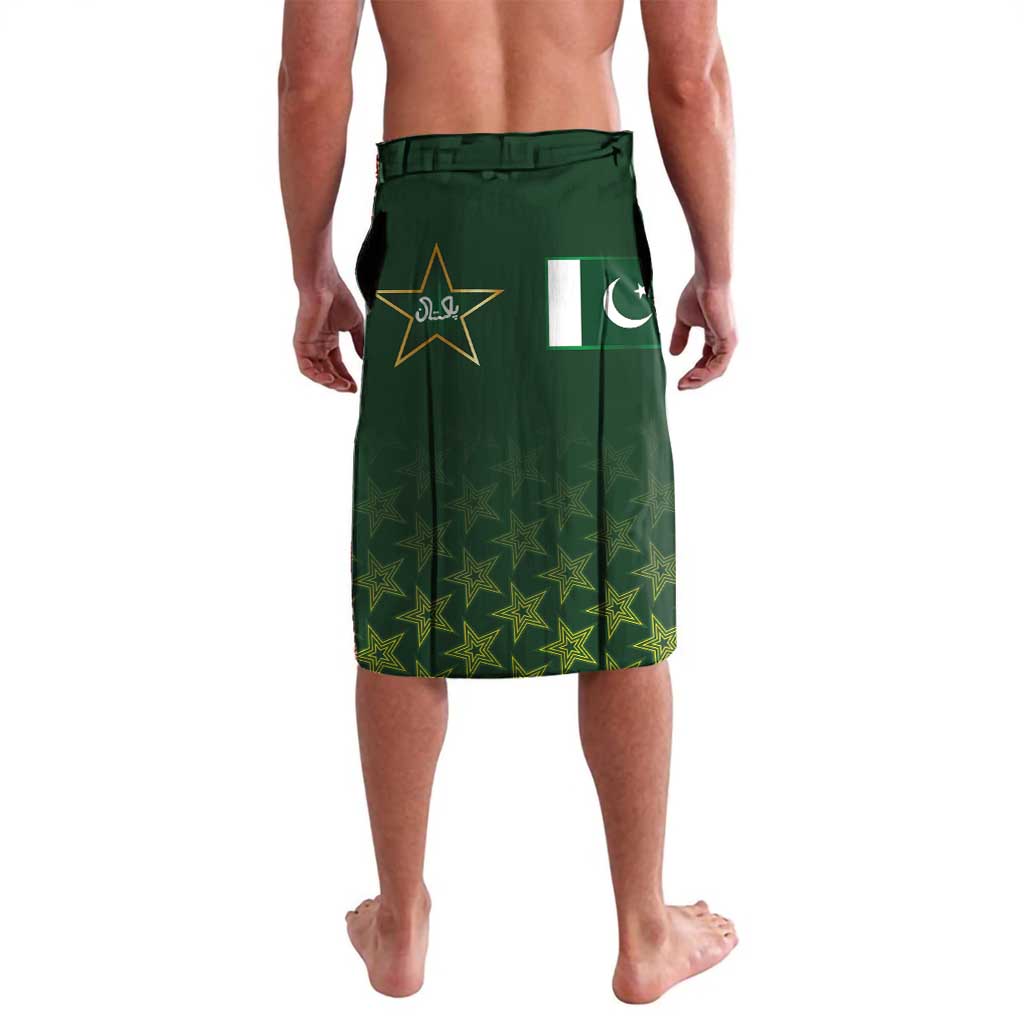 Custom Pakistan Men in Green Cricket-The Super Stars Lavalava