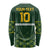 Custom Pakistan Men in Green Cricket-The Super Stars Long Sleeve Shirt