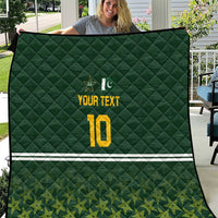 Custom Pakistan Men in Green Cricket-The Super Stars Quilt