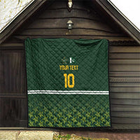 Custom Pakistan Men in Green Cricket-The Super Stars Quilt