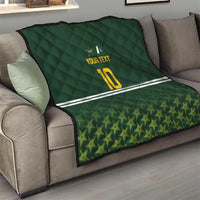 Custom Pakistan Men in Green Cricket-The Super Stars Quilt