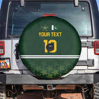 Custom Pakistan Men in Green Cricket-The Super Stars Spare Tire Cover