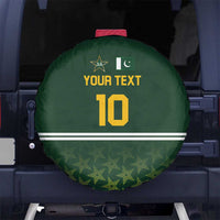 Custom Pakistan Men in Green Cricket-The Super Stars Spare Tire Cover