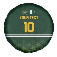 Custom Pakistan Men in Green Cricket-The Super Stars Spare Tire Cover