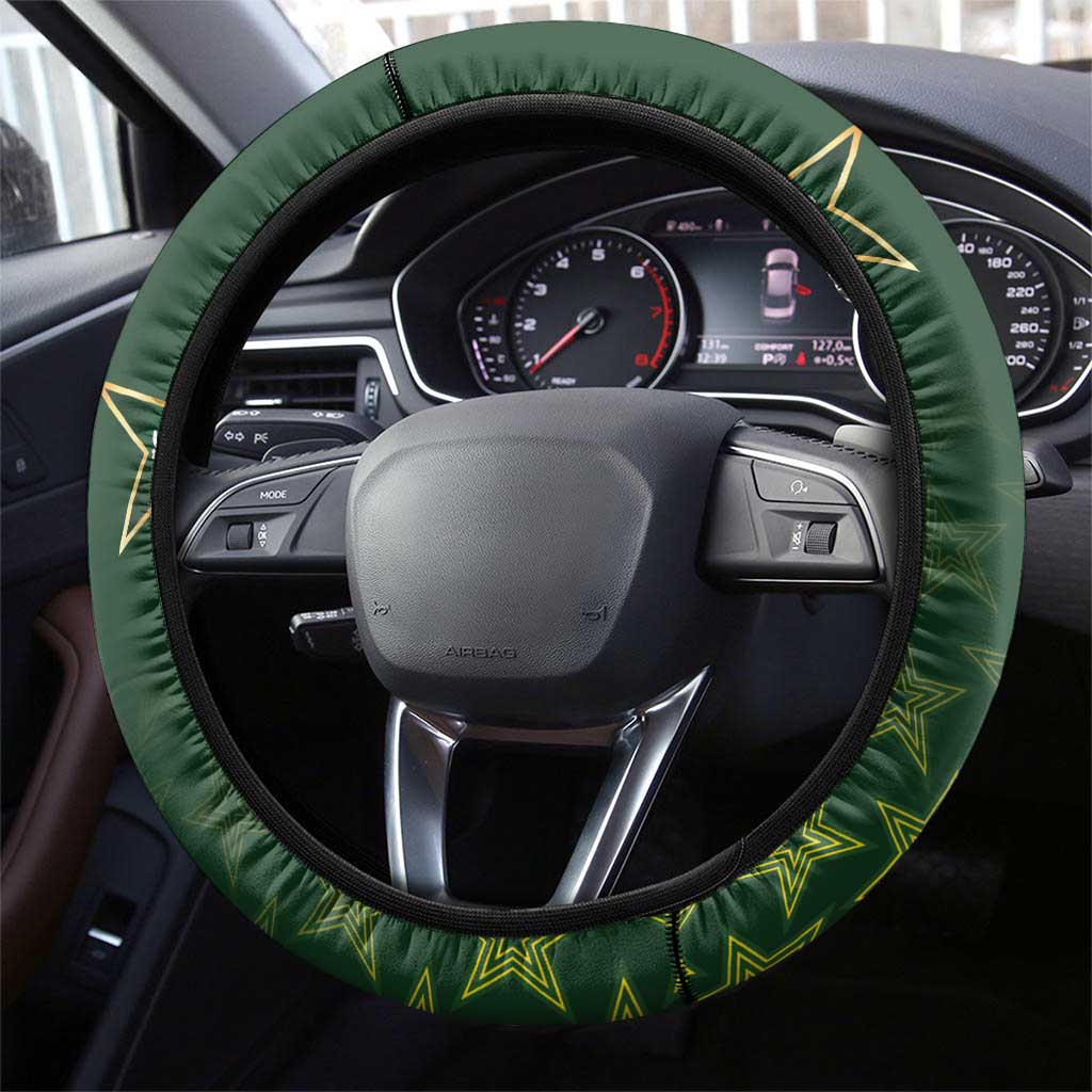 Pakistan Men in Green Cricket-The Super Stars Steering Wheel Cover