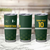 Custom Pakistan Men in Green Cricket-The Super Stars Tumbler Cup