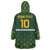 Custom Pakistan Men in Green Cricket-The Super Stars Wearable Blanket Hoodie