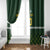 Custom Pakistan Men in Green Cricket-The Super Stars Window Curtain